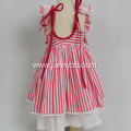 Dollcake remake baby girls red stripe dress